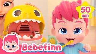 Good Morning Friends  Bebefinn Healthy Habit Compilation  Songs and Nursery Rhymes for Kids