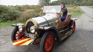 Man builds Chitty Chitty Bang Bang car as seen in the film UK 24Sep2024