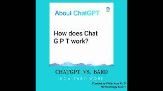 How ChatGPT and Bard Work