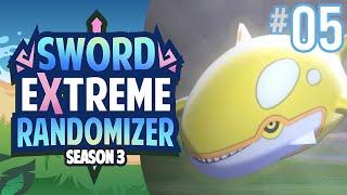 THUNDER GOD KYOGRE?  Pokemon Sword EXTREME Randomizer S3 Episode 5