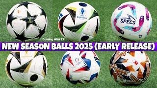 PES 2017 NEW SEASON BALLS 24-25 EARLY RELEASE