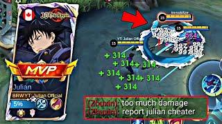 FINALLY BEST ITEM AND EMBLEM FOR JULIAN EVER IS HERE new player must try - TOP 1 GLOBAL JULIAN