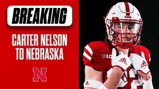 Nebraska Football lands TOP in-state prospect TE Carter Nelson out of Ainsworth I Nebraska Huskers