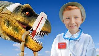  Лео — Врач для Динозавров Детская песенка 