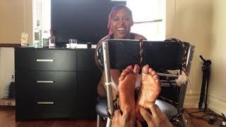 Queen Veiny Feet tickled by TheBKTicklr