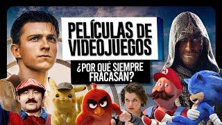 ¿POR QUÉ FRACASAN LAS PELÍCULAS de VIDEOJUEGOS?  La Maldición de Hollywood