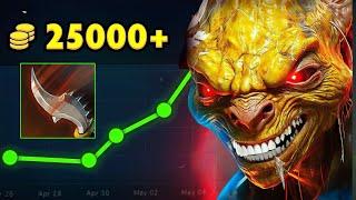 New Passive Effect 25000+ Golds Steal 1300GPM Bounty Hunter 45Kills Goodwin Dota 2