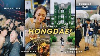 Whats up Hongdae Yonsei University Running Man Dakgalbi Mukbang Hongdae Party & Accommodation