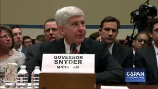 Rep. Cartwright Governor Snyder plausible deniability only works if its plausible. C-SPAN