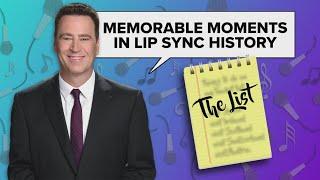 The List Memorable moments in lip sync history