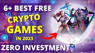 6 Best Play to Earn CryptoNFT Games with ZERO Investment In 2023 HINDI  FREE To Play NFT Games