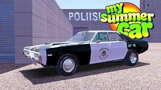 MY SUMMER NEW POLICE JOB - My Summer Car Gameplay Highlights Ep 104