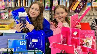 PINK and BLUE Back to School Challenge #pink #blue #school #challenge