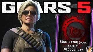 GEARS 5 Multiplayer Gameplay - 22 Minutes of SARAH CONNOR Character Gameplay