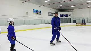 Teaching Backward Crossovers with Puck Control to Youngsters  iTrain Hockey