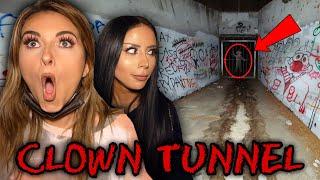 Our Horrifying Experience at CLOWN Tunnel ft. Amber & Kat