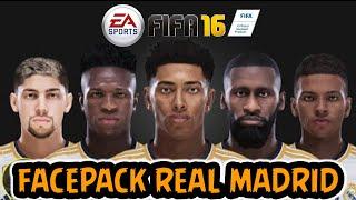 ReleseFull FacePack Real Madrid #fifa16 #fifa16offline #fifa16ultimateteam #facepack