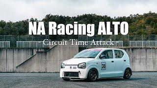 NA Racing ALTO HA36 NA Racing Exhaust　レーシングサイレント触媒　SRS304マフラー1729spec