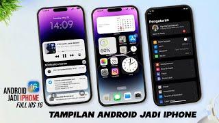 Cara Mengubah Tampilan Android Menjadi iPhone Terbaru Ala iPhone 14 Pro - Bisa Semua Android