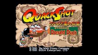 Longplay Genesis - Quackshot Starring Donald Duck - Japanese Version グルジア王の秘宝