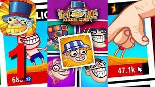 Troll Face Clicker Quest Gameplay Walkthrough Part 1  Android iOS