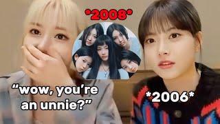 SAKURA can’t believe EUNCHAE is an unnie to ILLIT members