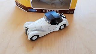 BMW 328 Welly Old Timer Unboxing Diecast 134 - 139