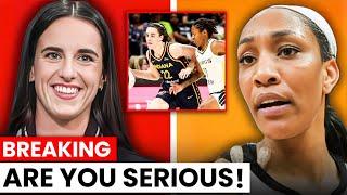 Aja Wilson Goes WILD on WNBA for Caitlin Clark MVP Snub & Throws Tantrum