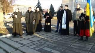 Міжконфесійний молебень м. Дунаївці 29 грудні 2013 року