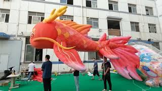 Digital Inflatables Golden Fish #Airwoks for #AdvertisingInflatable Decoration