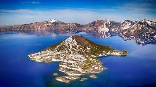 Crater Lake  Mt  Shasta  American River   DJI Phantom Drone