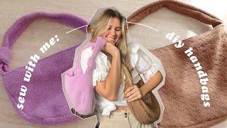 DIY  Chunky Handbags with Tie Features