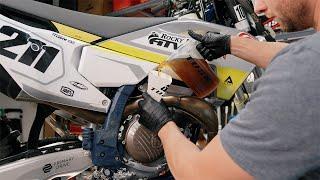 How To Change the Oil on a KTMHusqvarnaGasGas 250 & 350