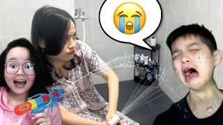 Tembak Atun & Momon Pakai Air Sambil Main TruthDare Zepeto Indonesia