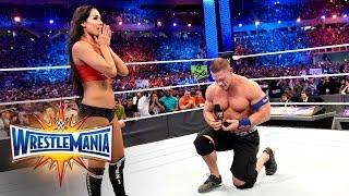 John Cena proposes to Nikki Bella WrestleMania 33 WWE Network Exclusive