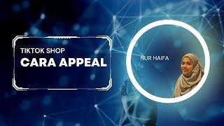 CARA APPEAL VIOLATION NOTICE TIKTOK SHOP  tak boleh pautkan di marketing account lagi ?