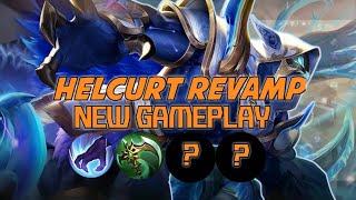 Helcurt revamp  Jungler paling Overpower buat solo ranked  new gameplay+build