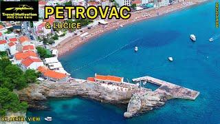 PETROVAC i LUČICE iz vazduha i Kupanje u Junu 2024 - PETROVAC & LUČICE 4K Aerial View Crna Gora
