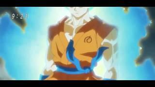 DBS - Goku Turns Super Saiyan Blue For The First Time English Dub