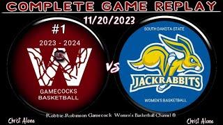 #1 South Carolina Gamecocks Womens Basketball vs South Dakota State - 112023 - FULL GAME REPLAY