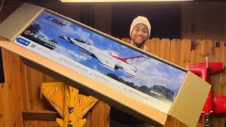 E-Flite 80mm F-16 Thunderbirds Unboxing