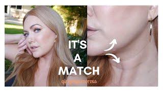 Foundations with Peach Undertones  Side-by-Side Swatches