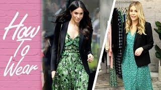 How to Style a Blazer Like Meghan Markle  How to Wear