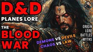 D&D Lore The Blood War Eternal Battle of Devils and Demons