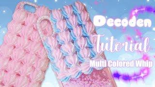 Multi Colored Whip Decoden Tutorial How to Deco4K