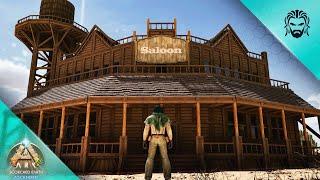 I Built a Western Saloon - ARK Scorched Earth E11