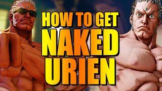 HOW TO GET NAKED URIEN Street Fighter 5 Easter Egg