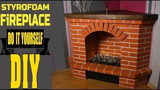 The Most Realistic Styrofoam Fireplace on YouTube