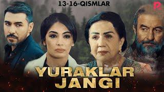 Yuraklar jangi 13-16-qism milliy serial  Юраклар жанги 13-16-кисм миллий сериал