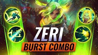 Zeris BEST BURST Combo in League of Legends - Season 12 #Shorts